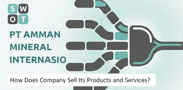 How Does PT Amman Mineral Internasional Company Sell Its Products and Services?