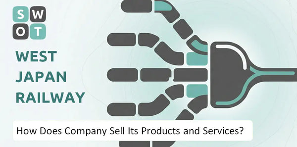 How Does West Japan Railway Company Sell Its Products and Services?