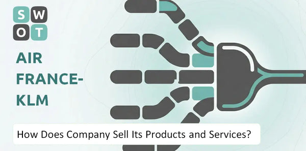 How Does Air France-KLM Company Sell Its Products and Services?