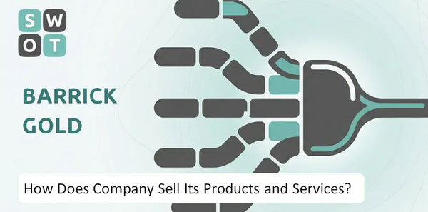 How Does Barrick Gold Company Sell Its Products and Services?