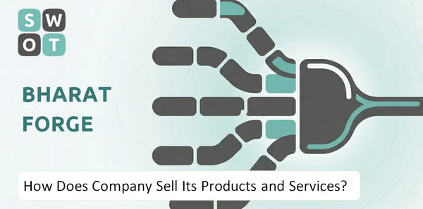 How Does Bharat Forge Company Sell Its Products and Services?