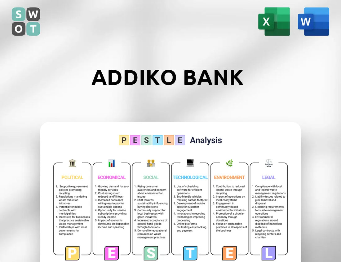 Addiko Bank PESTLE Analysis