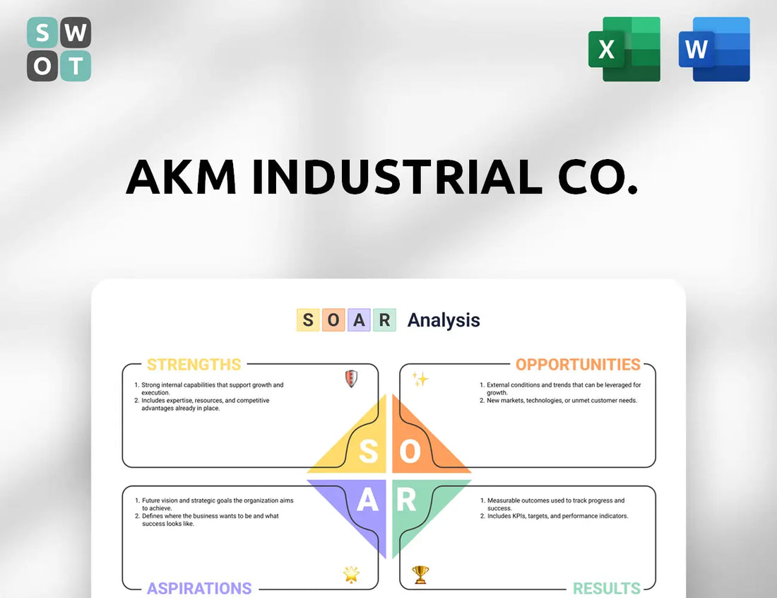 AKM Industrial Co. SOAR Analysis