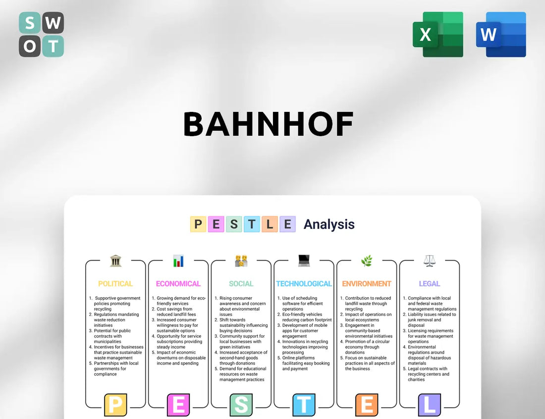 Bahnhof PESTLE Analysis