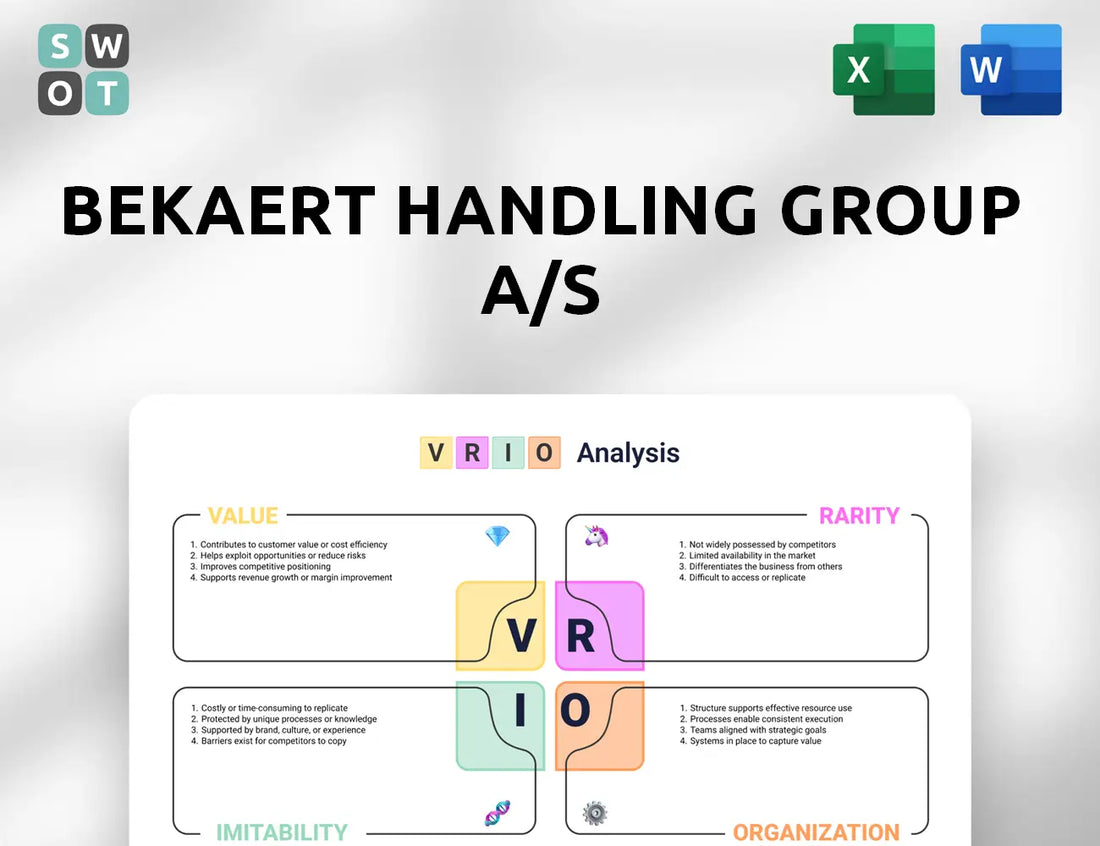 Bekaert Handling Group A/S VRIO Analysis