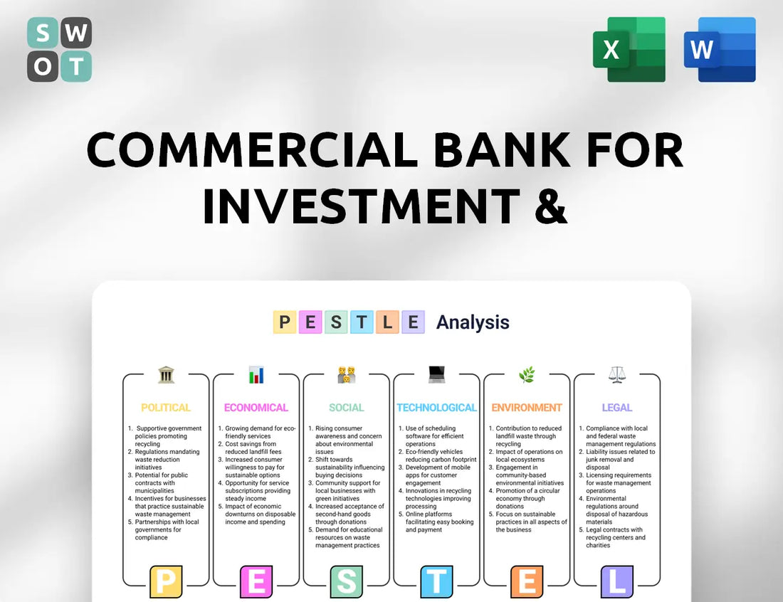 Commercial Bank For Investment & Development Of Vietnam PESTLE Analysis