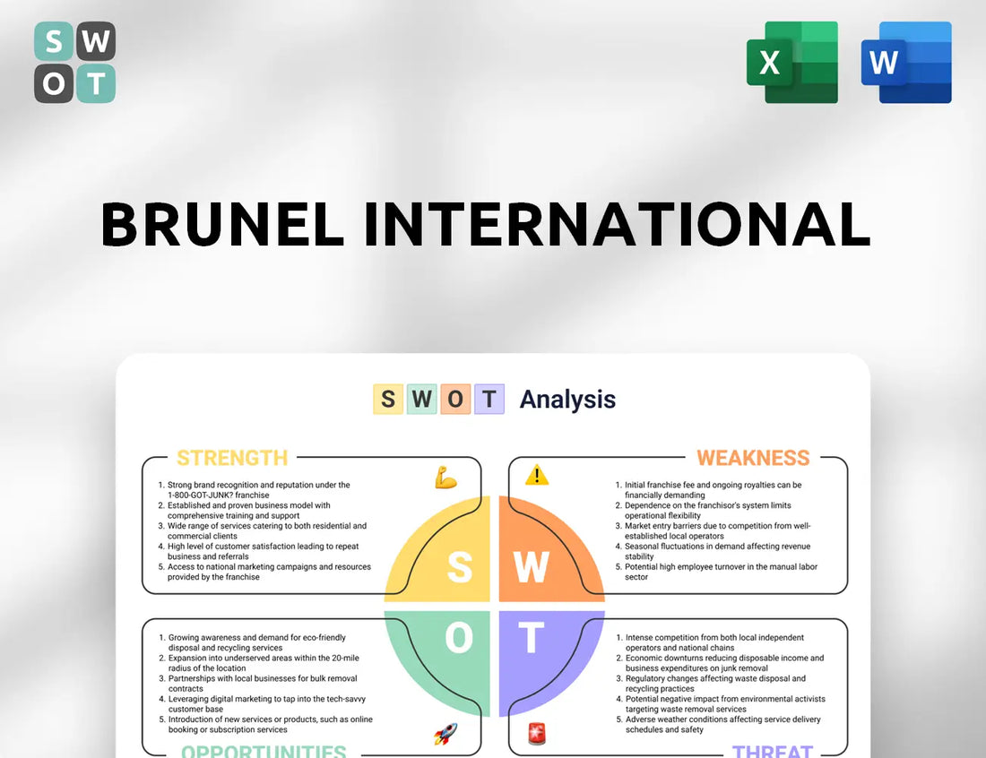 Brunel International SWOT Analysis
