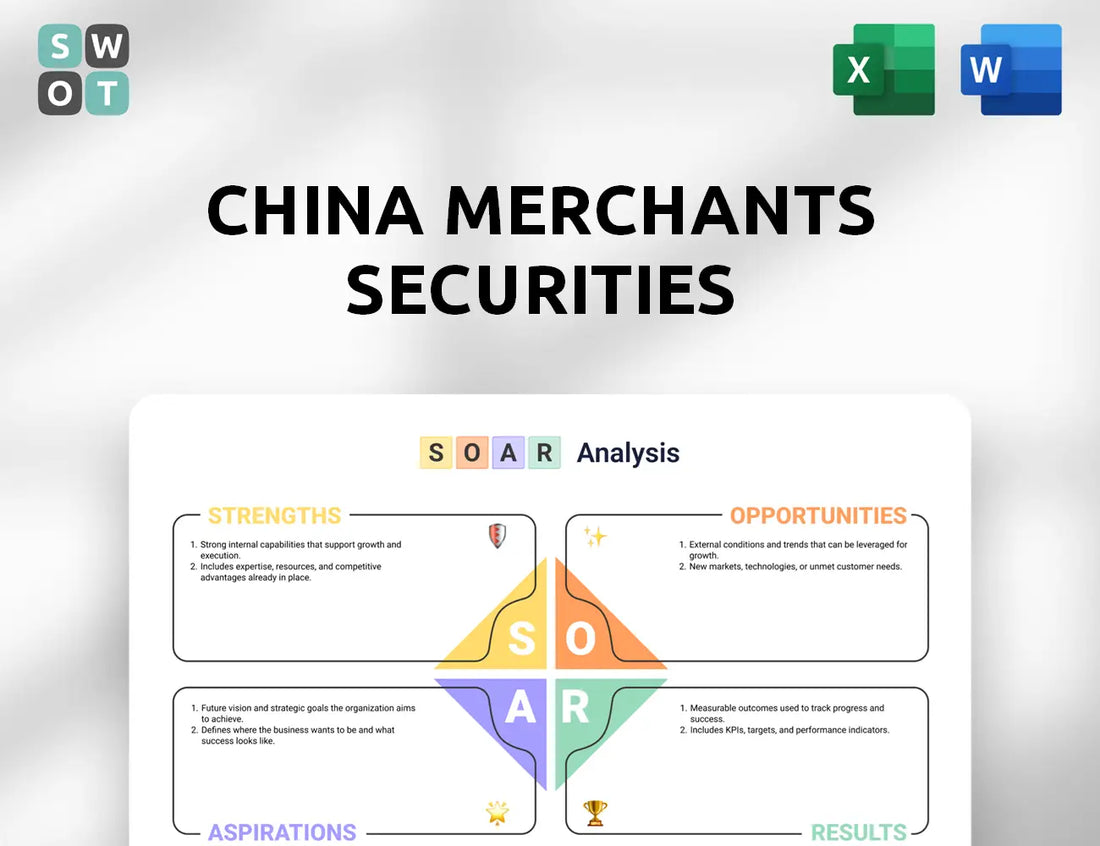 China Merchants Securities SOAR Analysis