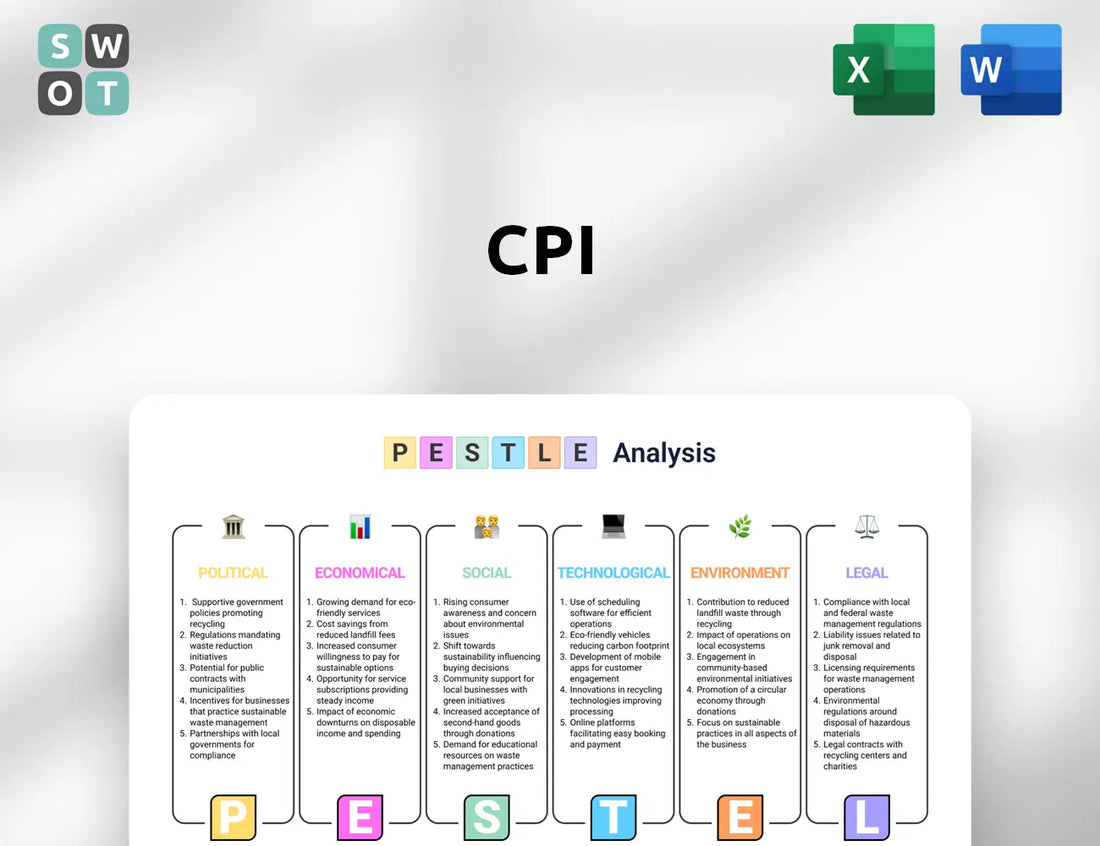 CPI PESTLE Analysis