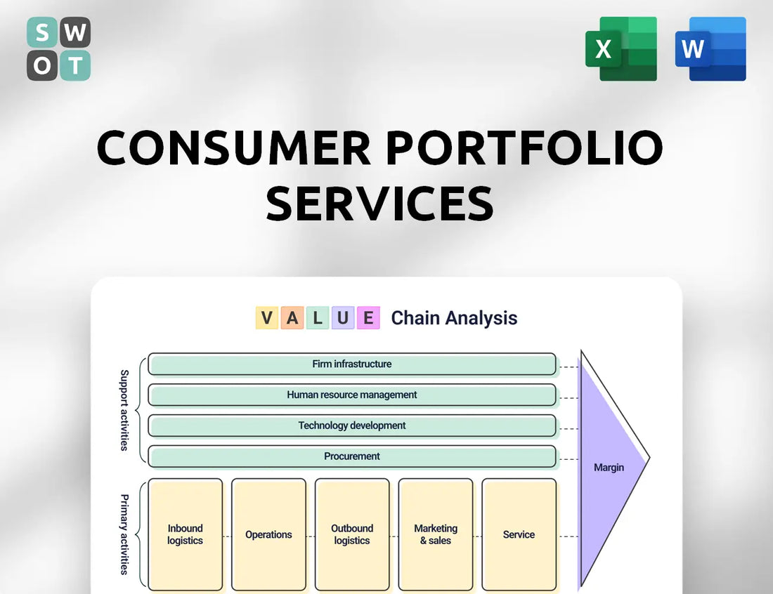 Consumer Portfolio Services Value Chain Analysis