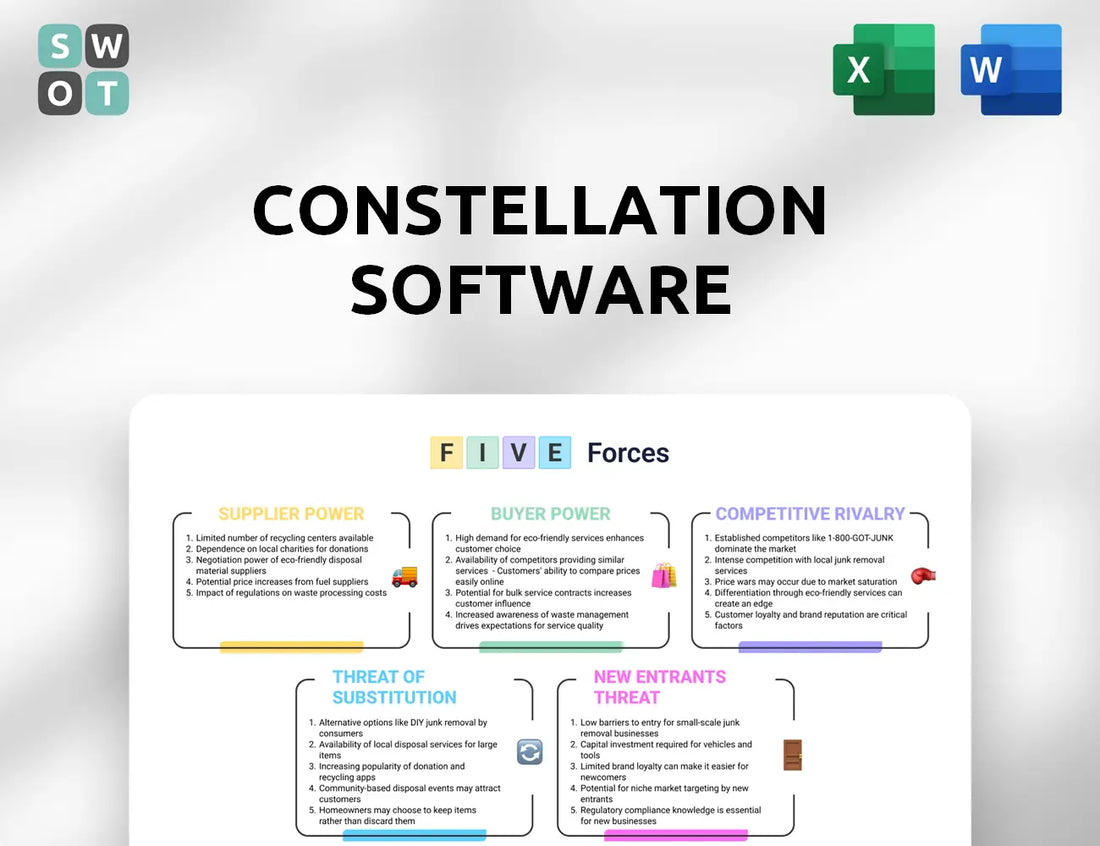 Constellation Software Porter's Five Forces Analysis
