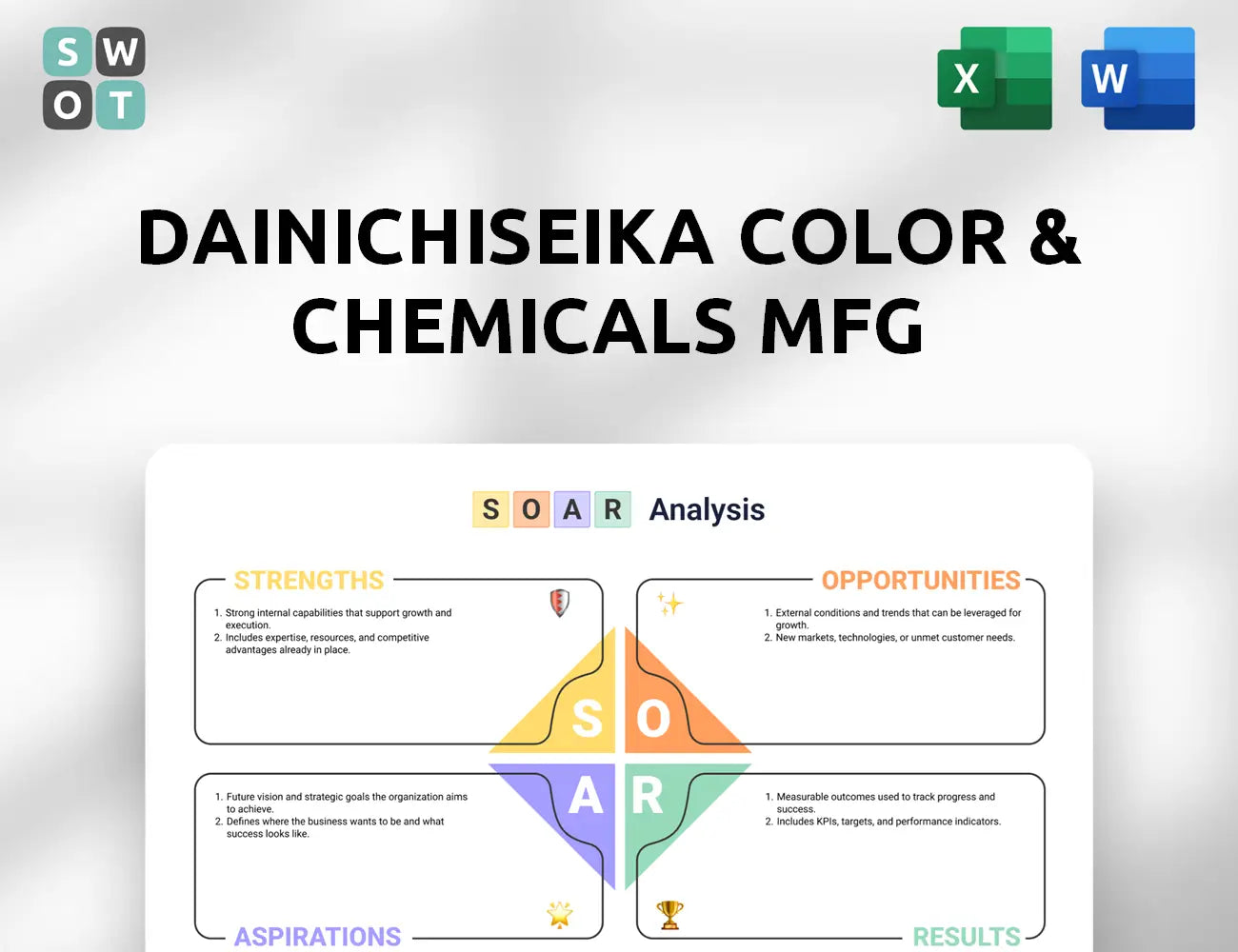 Dainichiseika Color & Chemicals Mfg SOAR Analysis