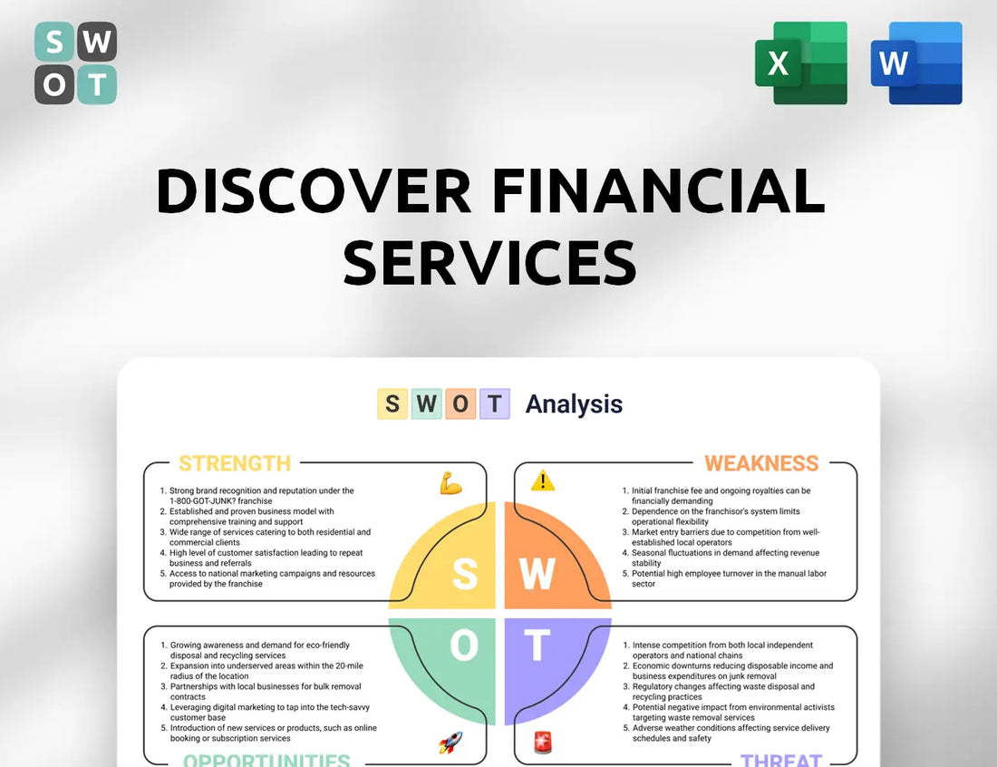 Discover Financial Services SWOT Analysis