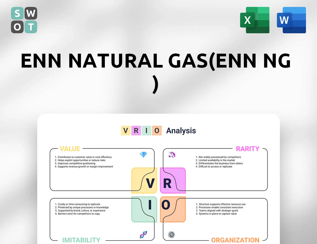 ENN Natural Gas(ENN NG ) VRIO Analysis