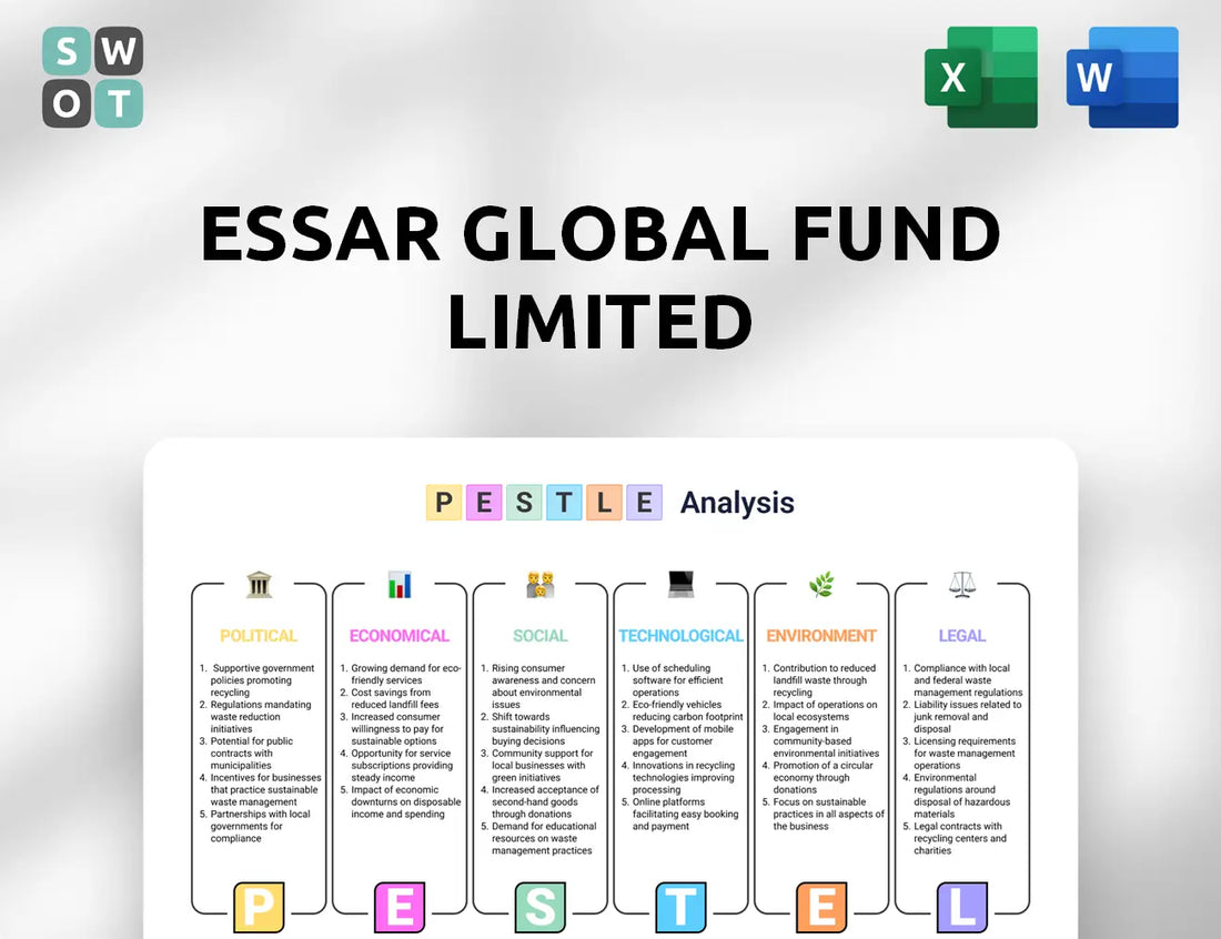 Essar Global Fund Limited PESTLE Analysis