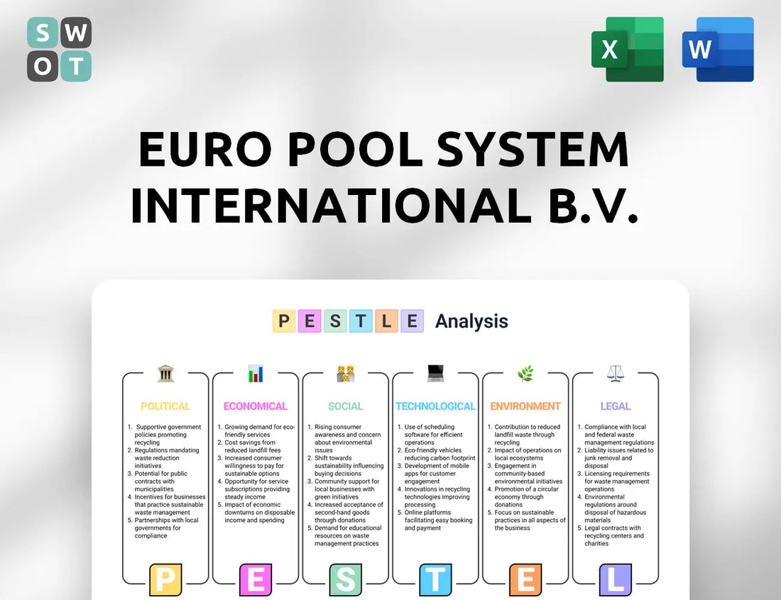 Euro Pool System International B.V. PESTLE Analysis