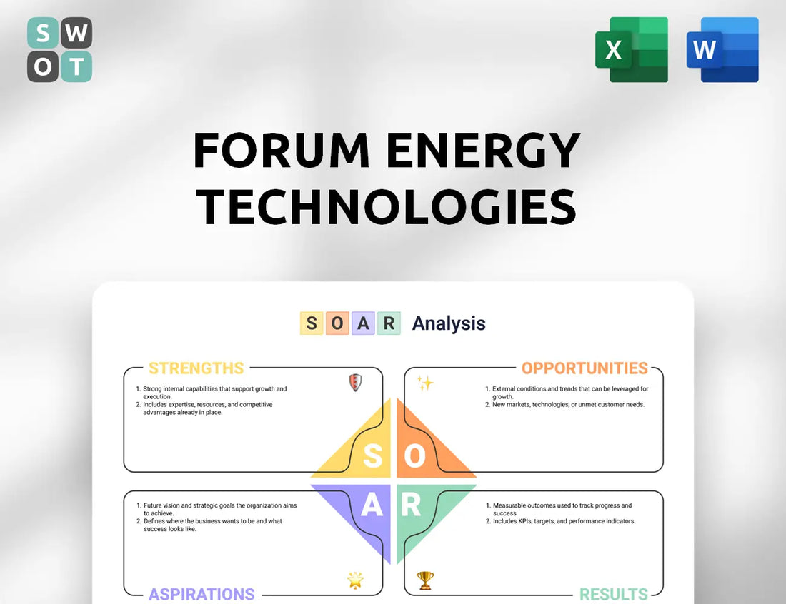 Forum Energy Technologies SOAR Analysis