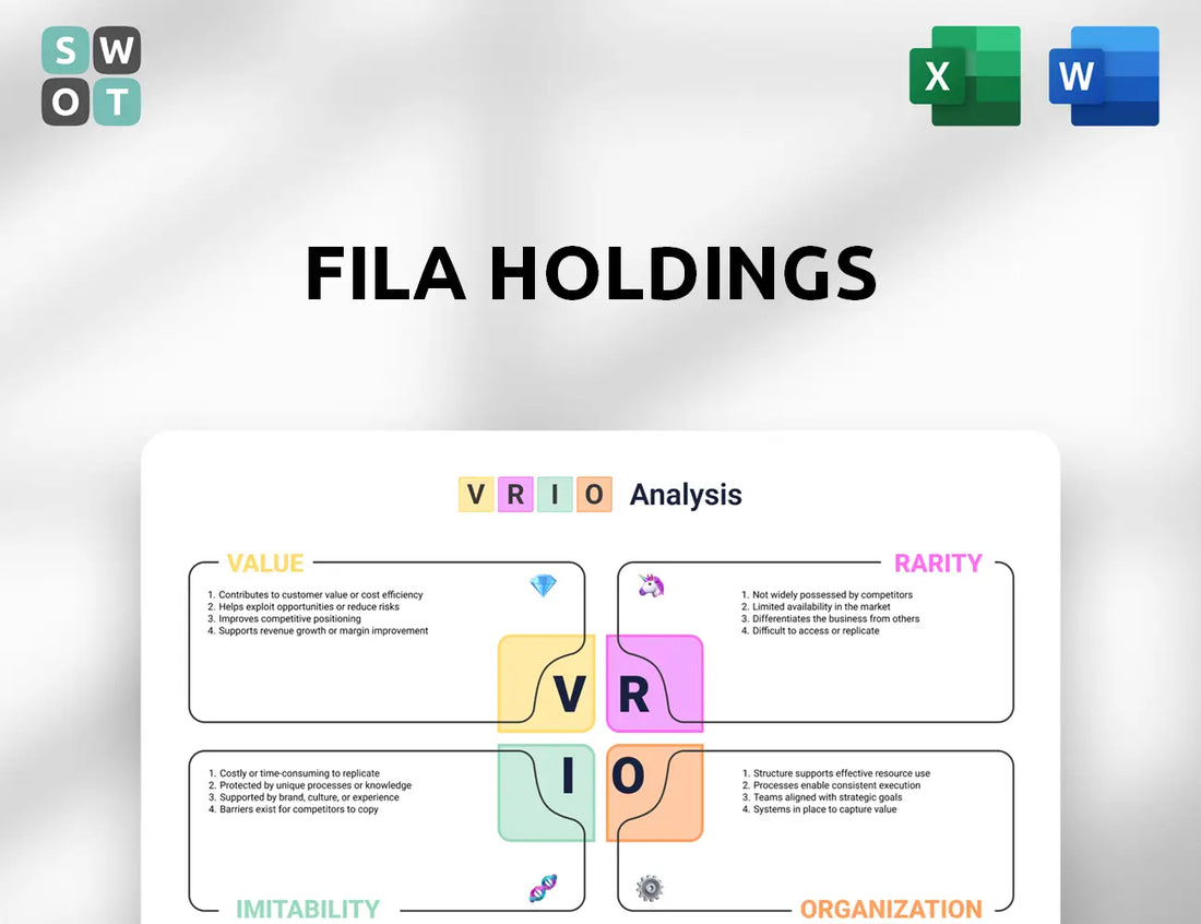 FILA Holdings VRIO Analysis