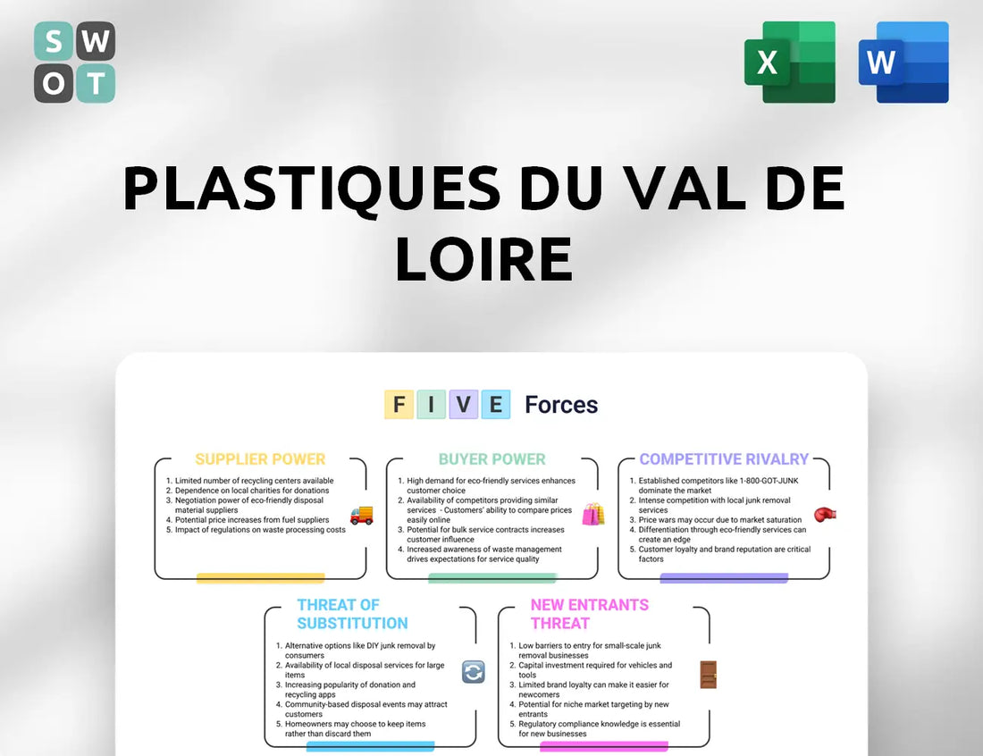 Plastiques du Val de Loire Porter's Five Forces Analysis
