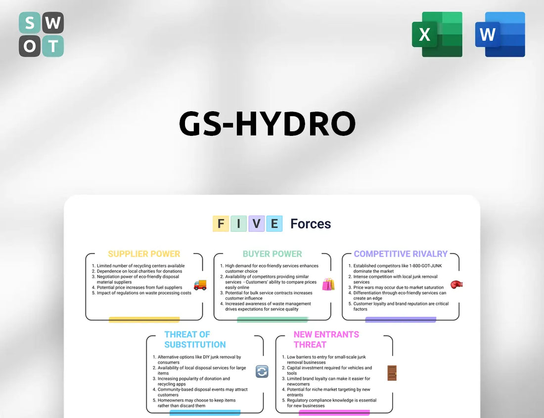 GS-Hydro Porter's Five Forces Analysis