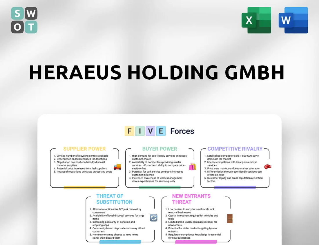 Heraeus Holding GmbH Porter's Five Forces Analysis