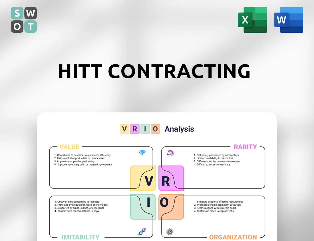 HITT Contracting VRIO Analysis