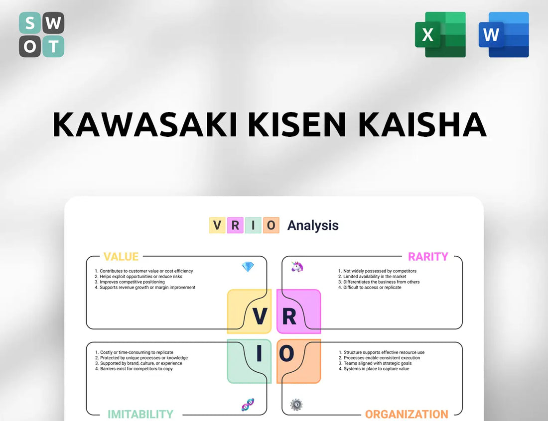 Kawasaki Kisen Kaisha VRIO Analysis