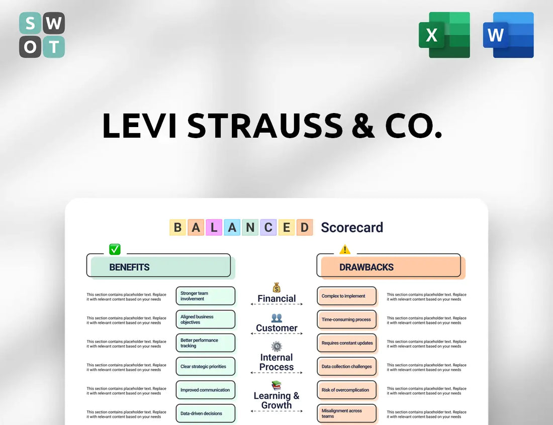 Levi Strauss & Co. Balanced Scorecard