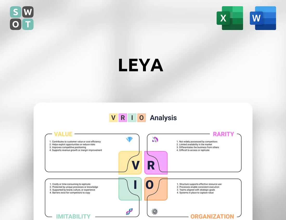 LeYa VRIO Analysis