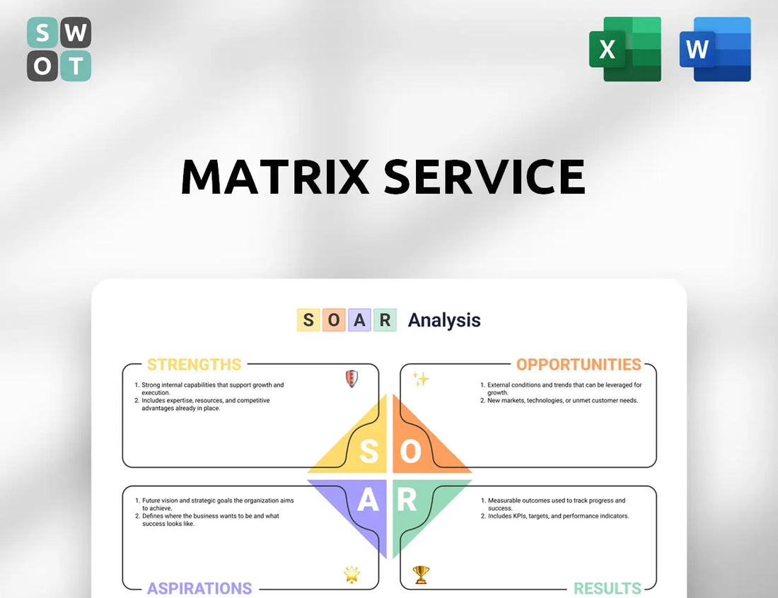 Matrix Service SOAR Analysis