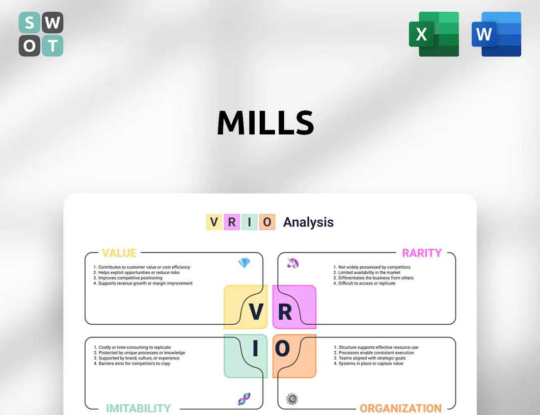 Mills VRIO Analysis