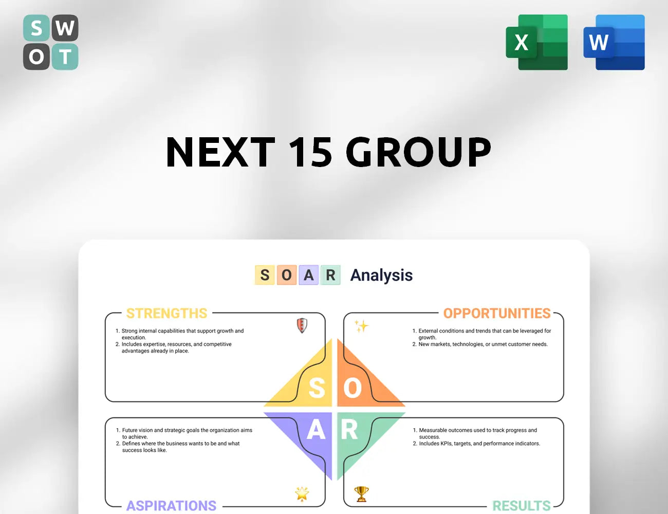 Next 15 Group SOAR Analysis