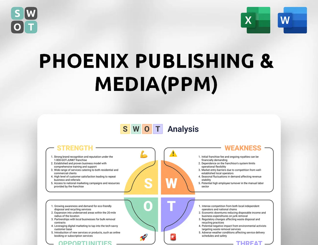 Phoenix Publishing & Media(PPM) SWOT Analysis