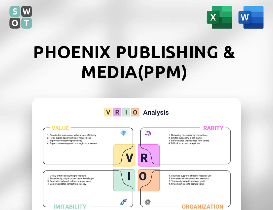 Phoenix Publishing & Media(PPM) VRIO Analysis