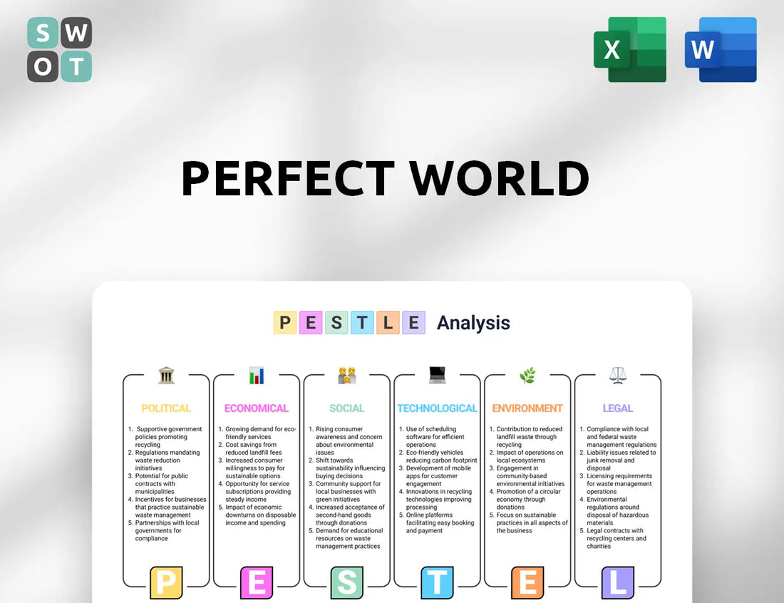 Perfect World PESTLE Analysis