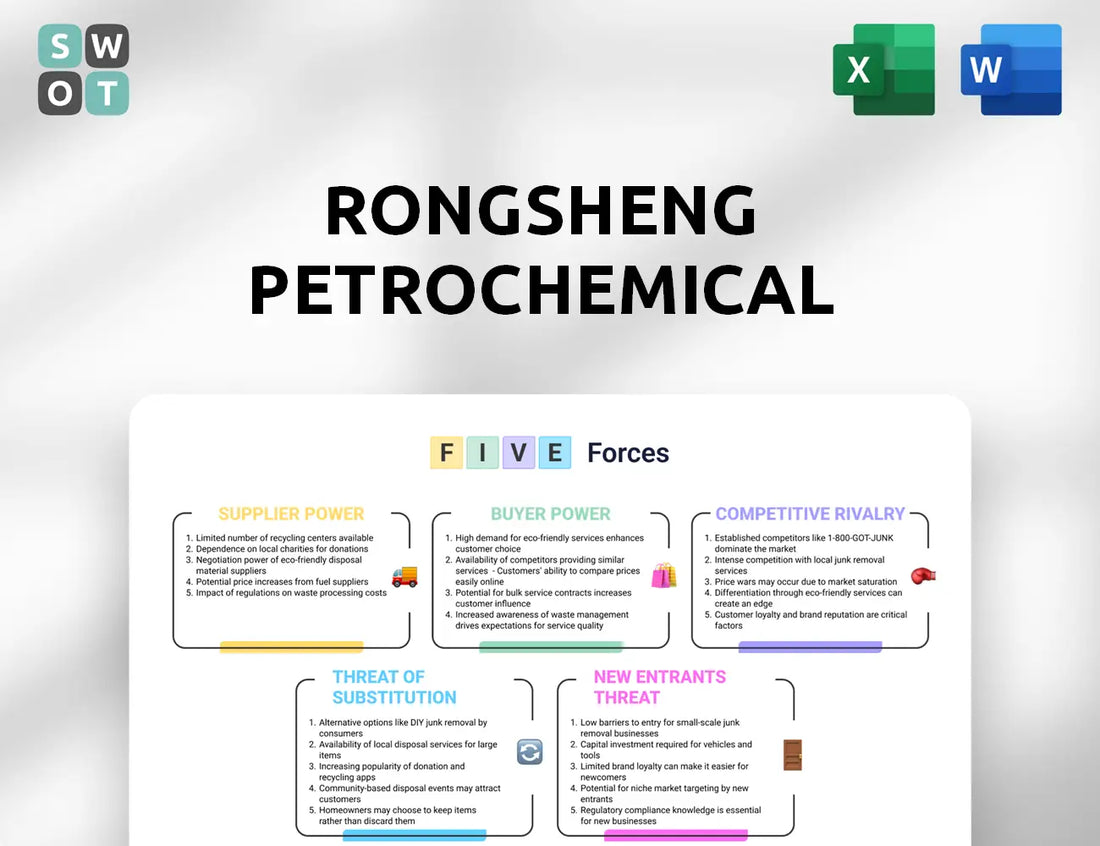 Rongsheng Petrochemical Porter's Five Forces Analysis
