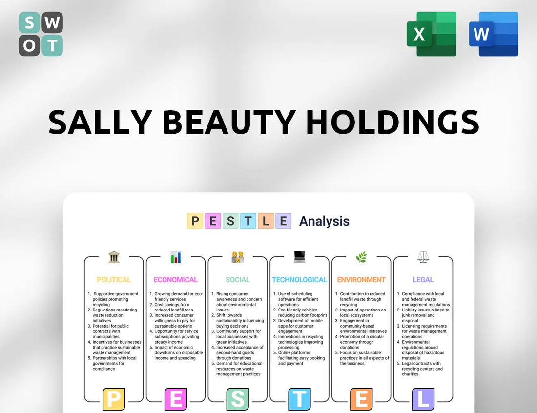 Sally Beauty Holdings PESTLE Analysis