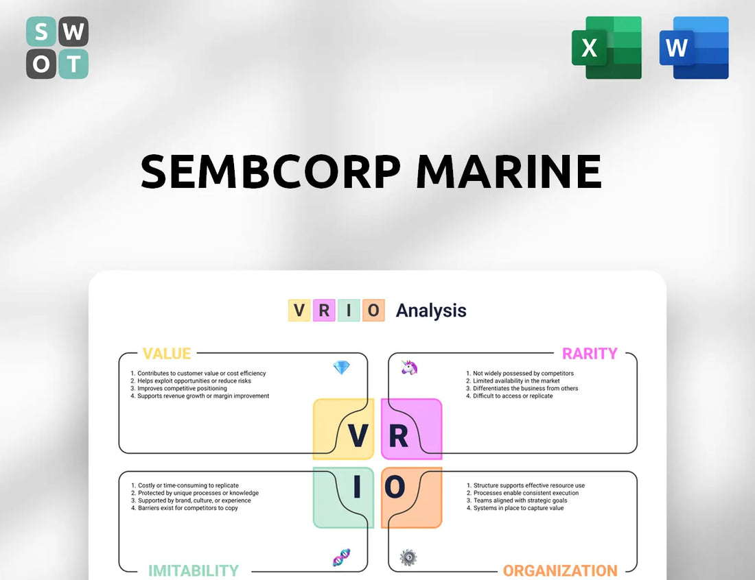 Sembcorp Marine VRIO Analysis