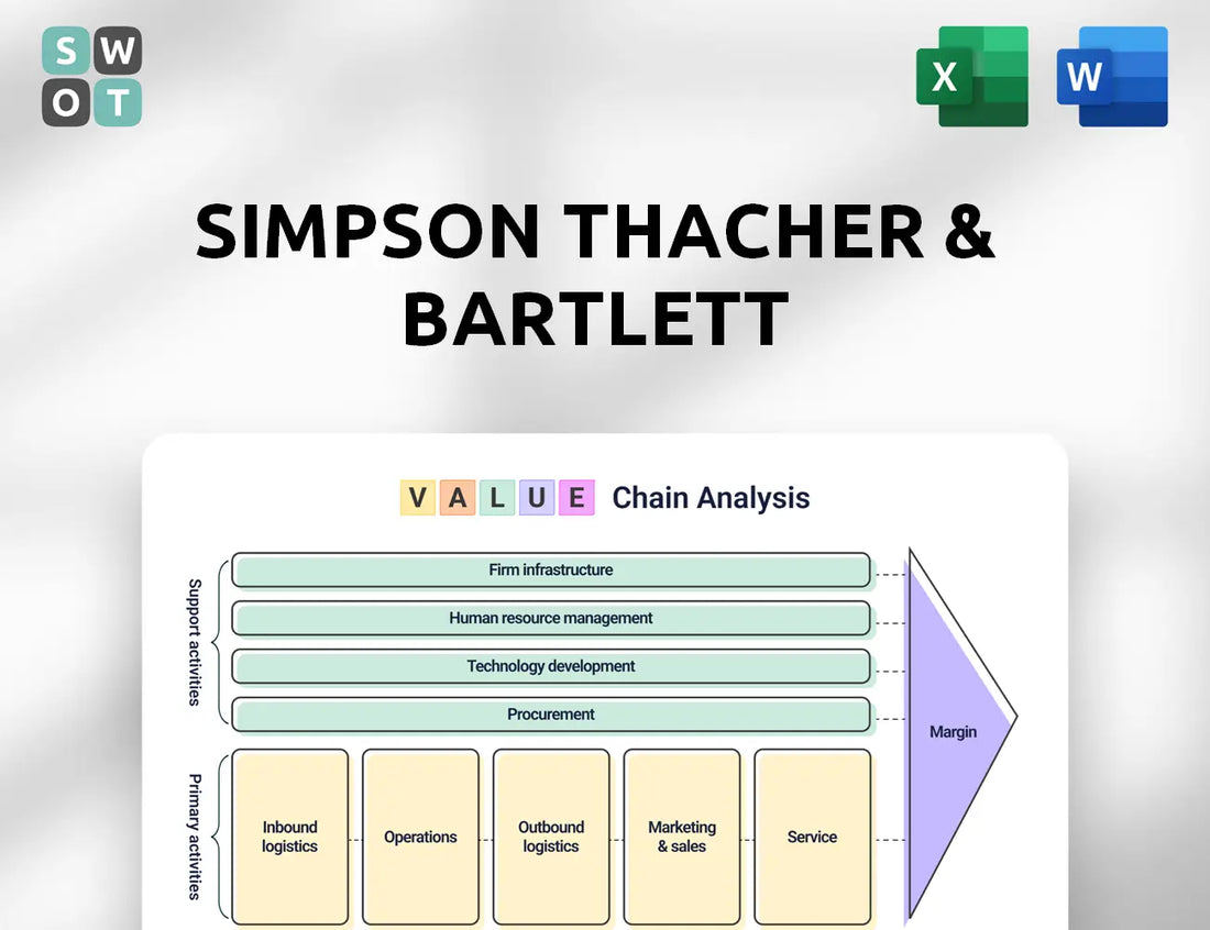 Simpson Thacher & Bartlett Value Chain Analysis