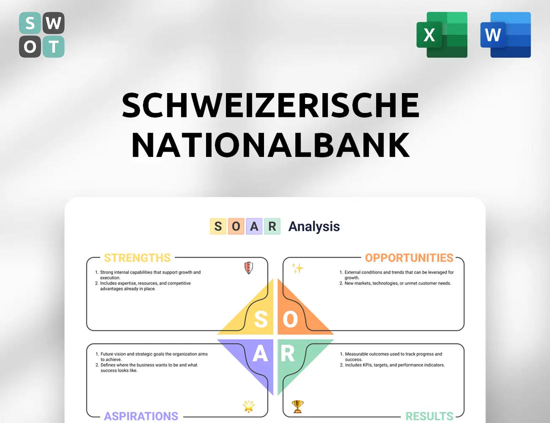 Schweizerische Nationalbank SOAR Analysis