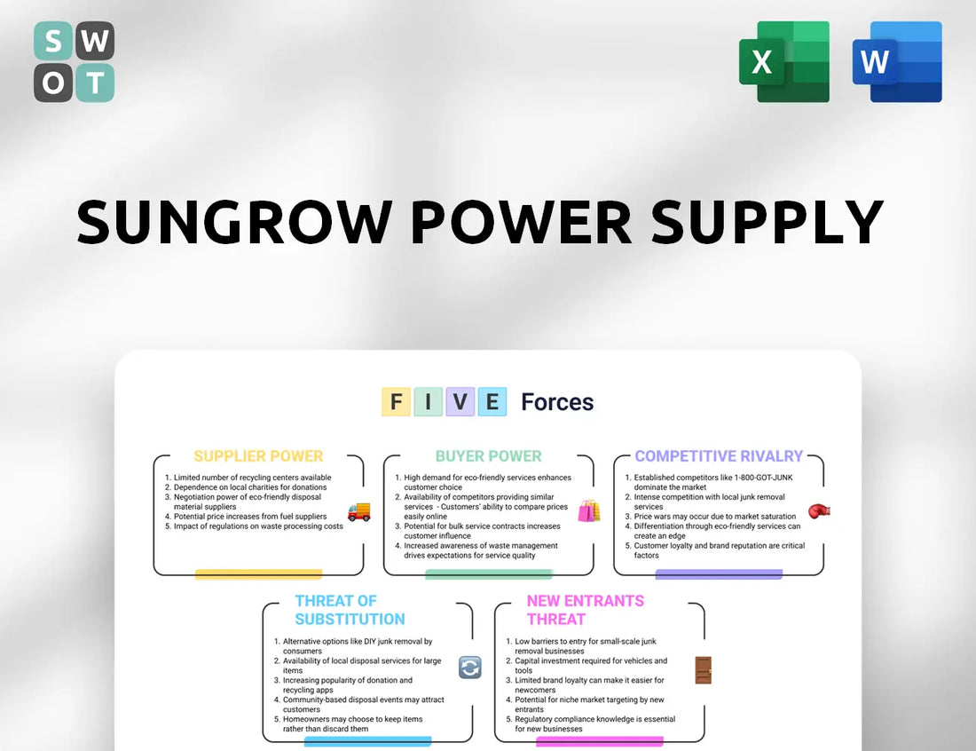 Sungrow Power Supply Porter's Five Forces Analysis