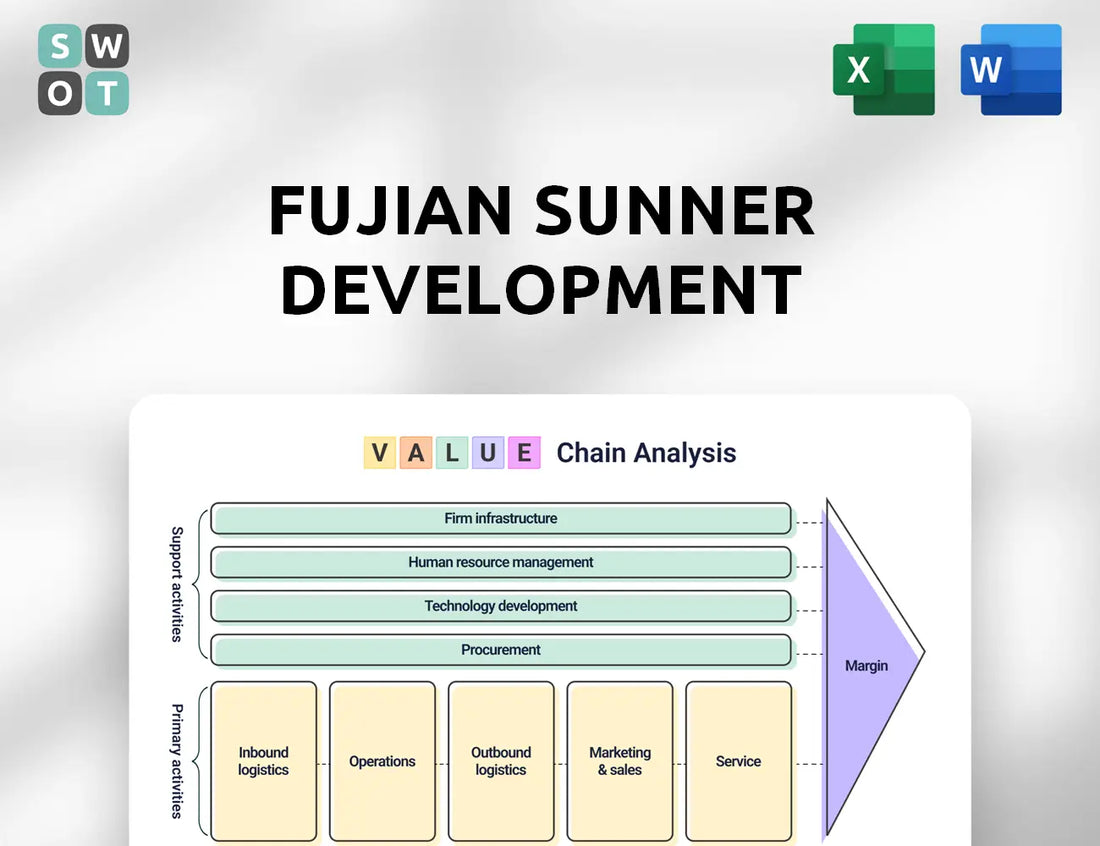 Fujian Sunner Development Value Chain Analysis