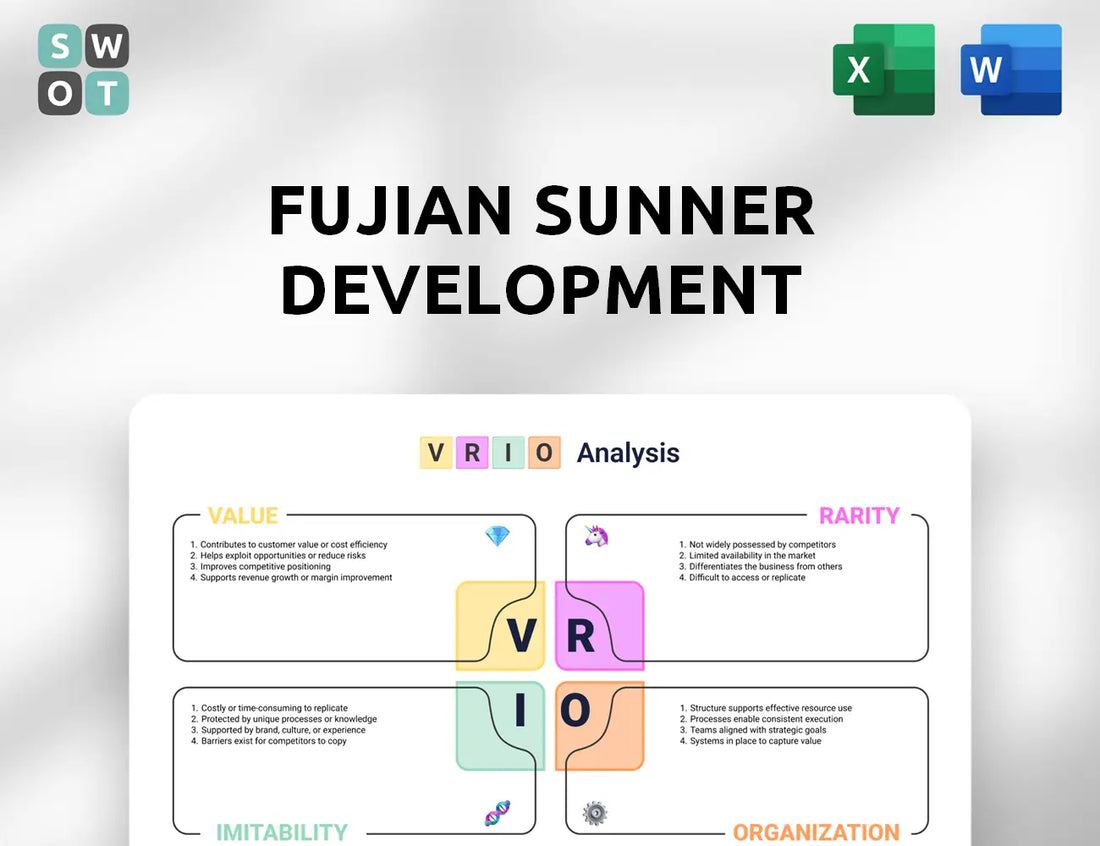 Fujian Sunner Development VRIO Analysis
