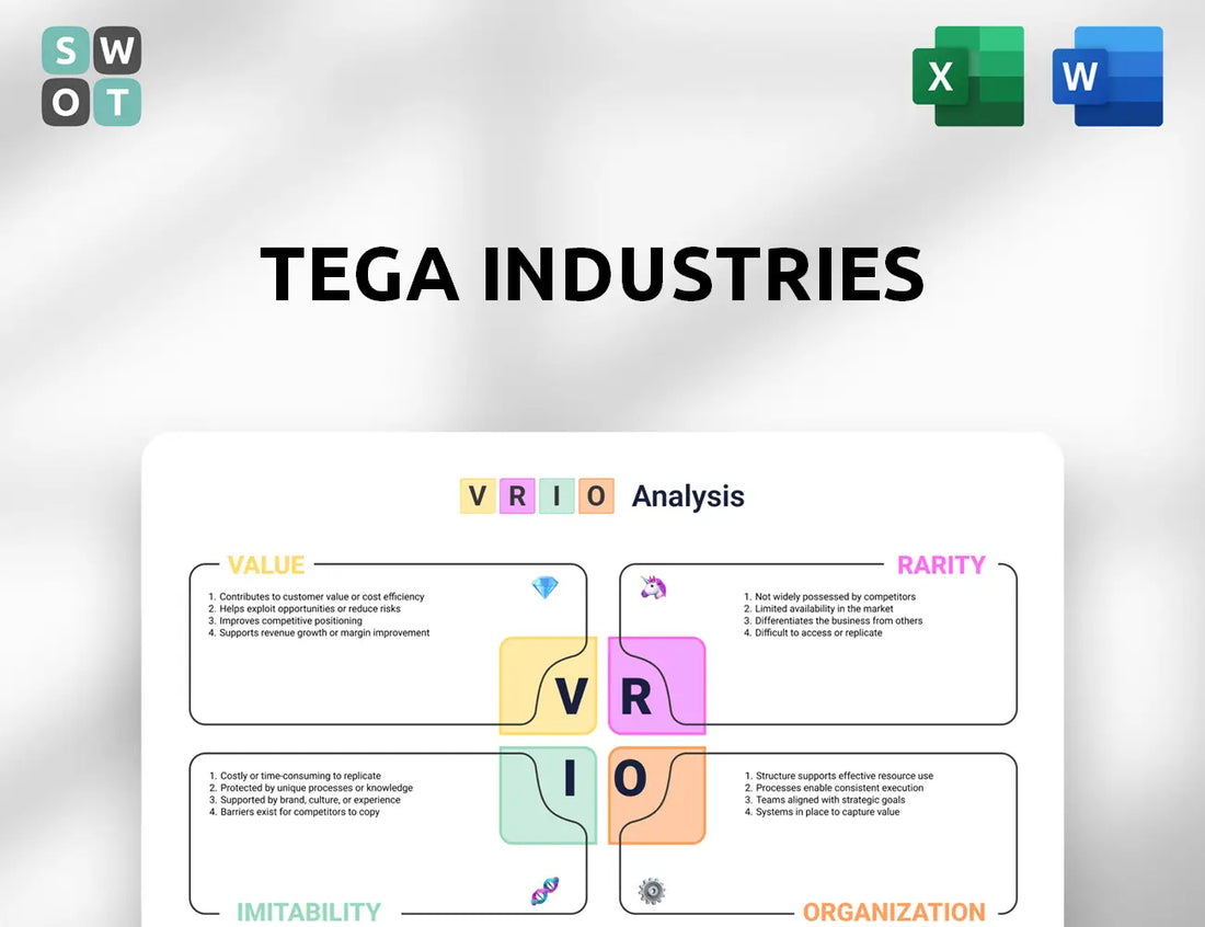 Tega Industries VRIO Analysis
